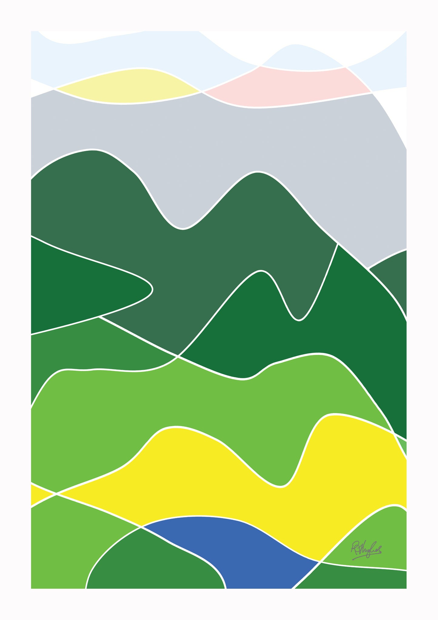 '14 Journeys of York - III' - Digital Print - Unframed