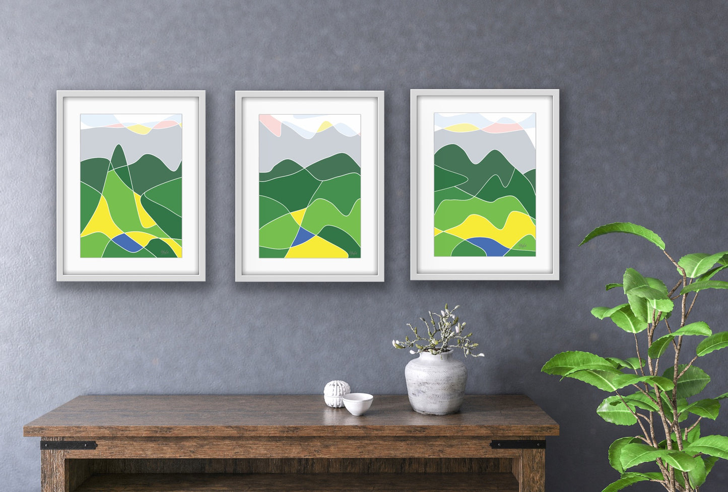 '14 Journeys of York - I' - Digital Print - Unframed