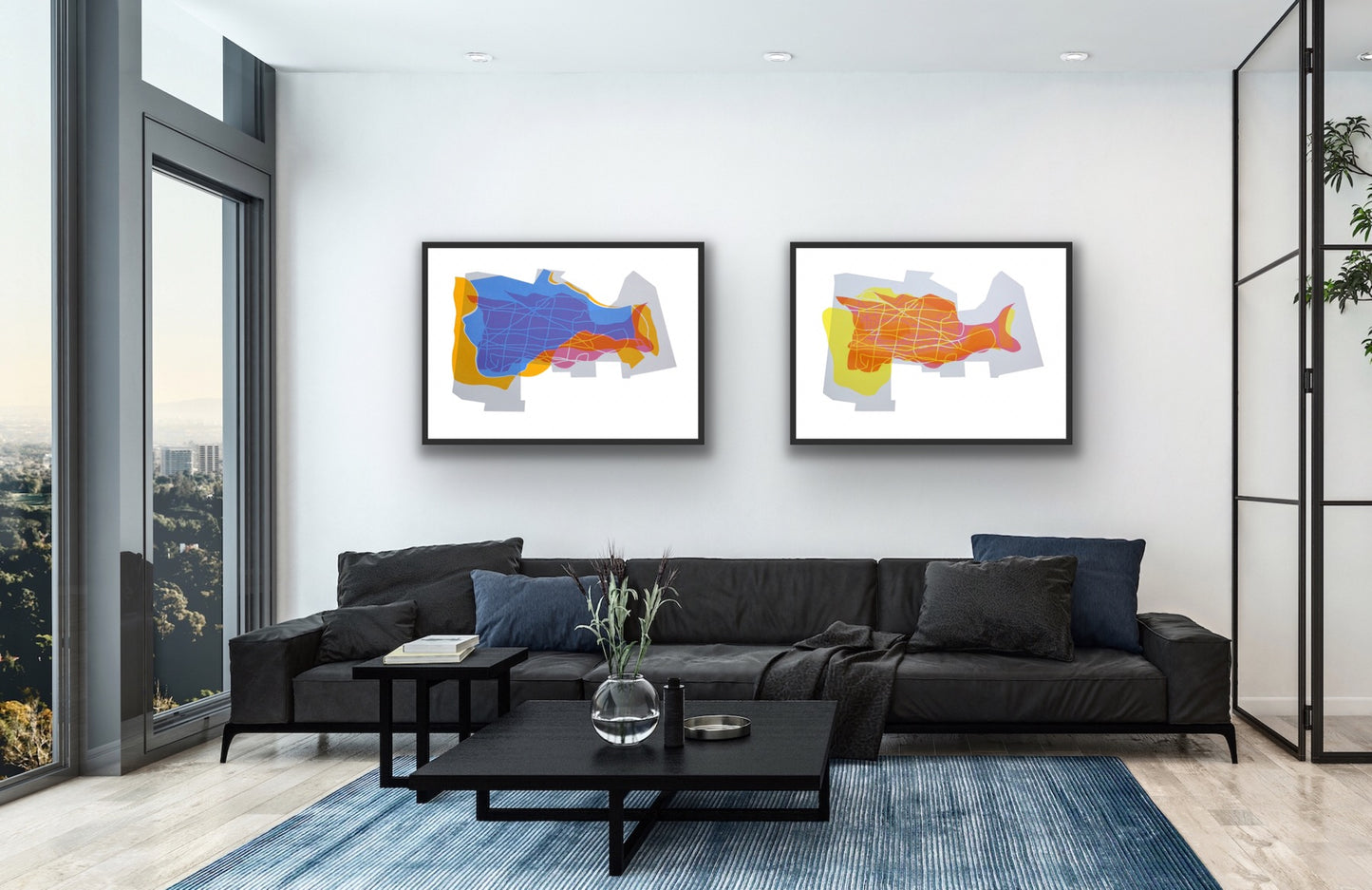 A1 Limited Edition Screenprint - 'The Fluidity of Public Space - III' - No. 1/20