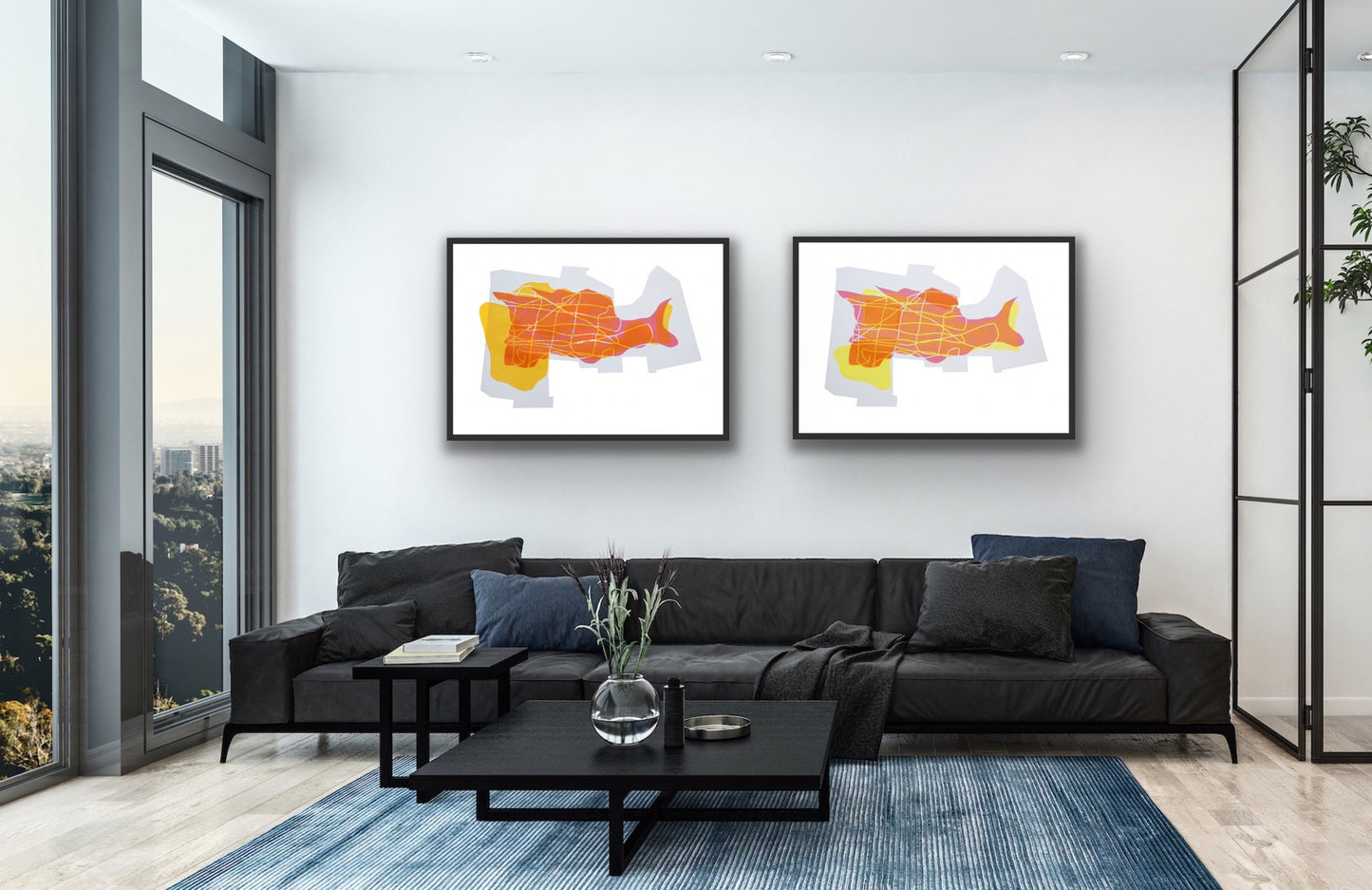 A1 Limited Edition Screenprint - 'The Fluidity of Public Space - II' - No. 8/20