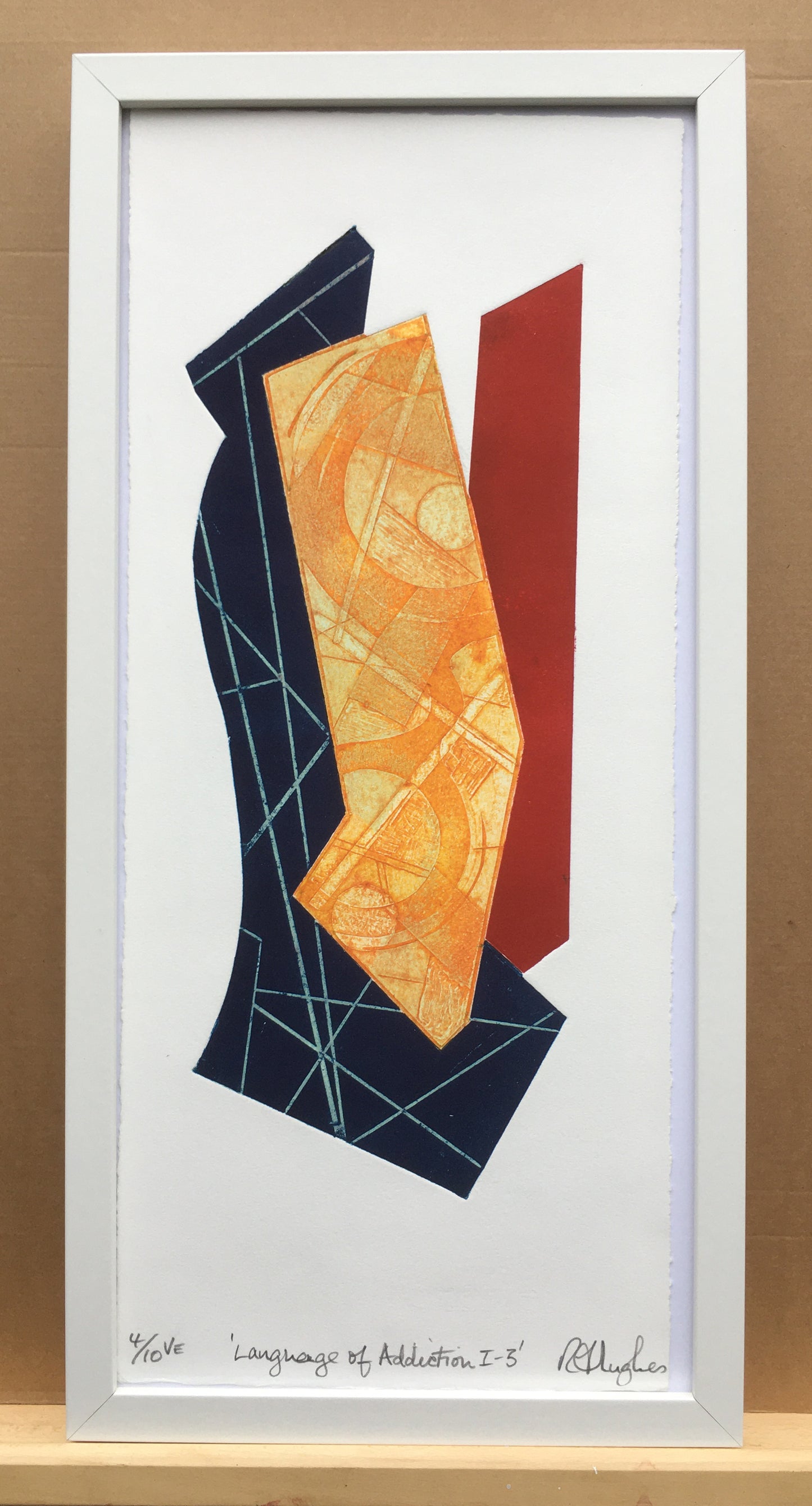 Handmade Print - 'Language of Addiction I - 3'