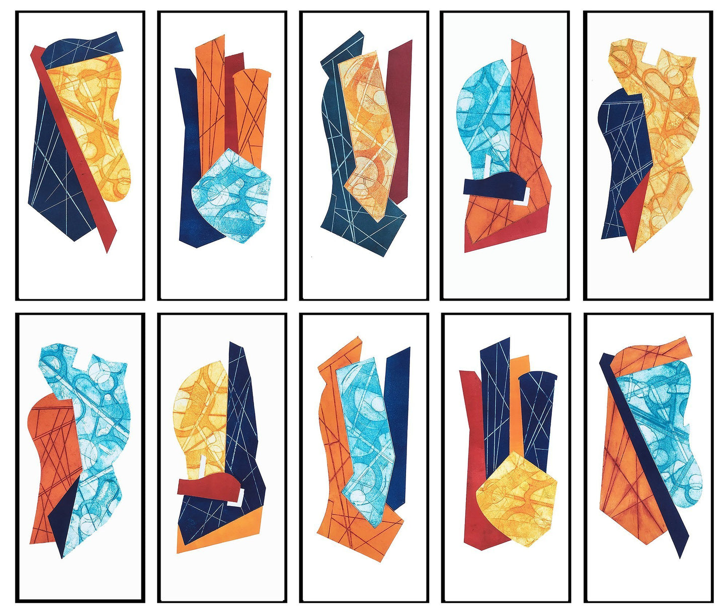 Handmade Print - 'Language of Addiction I - 5'