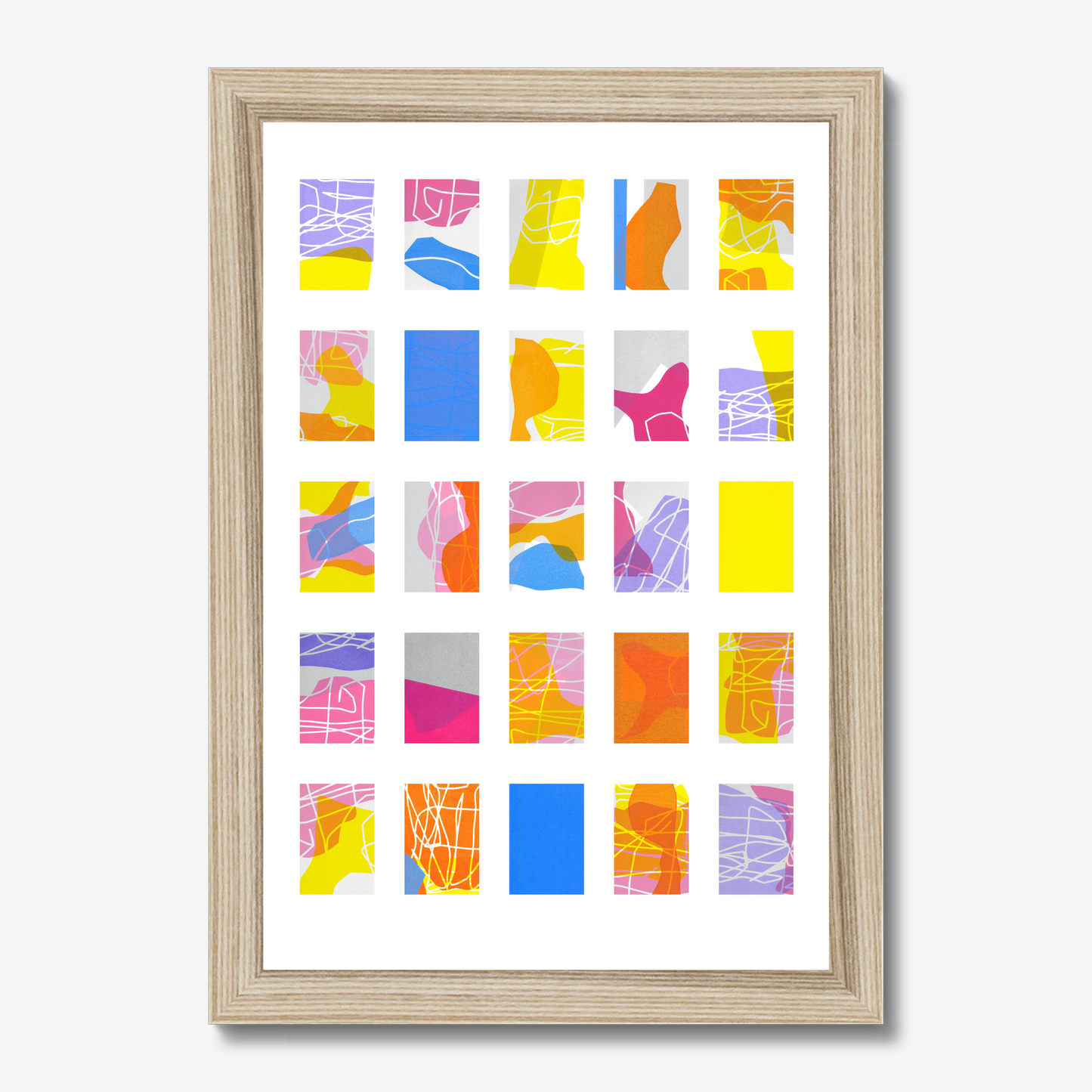 'Collecting Fragments of Space (3)' - Framed Fine Art Print